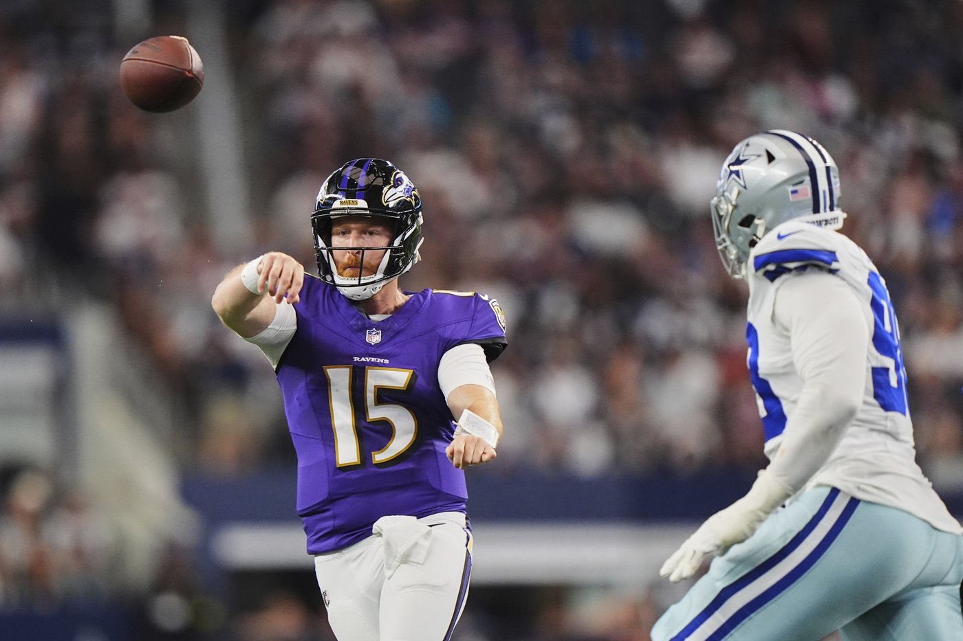 Happy homecomings for QB Cooper Rush, rookie K Tyler Loop in Ravens' 31-13 win over Cowboys | iNFOnews.ca Happy homecomings for QB Cooper Rush, rookie K Tyler Loop in Ravens' 31-13 win over Cowboys | iNFOnews.ca