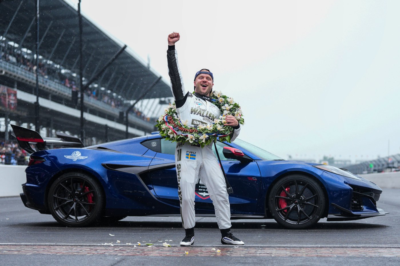 Felix Rosenqvist is savoring a busy schedule as the spoils of victory from his Indianapolis 500 win | iNFOnews.ca