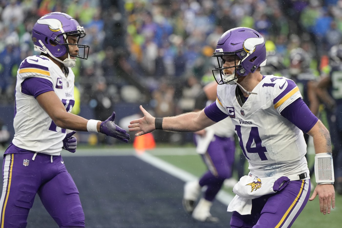 The Darnold-Jefferson connection is thriving for the surging Vikings | iNFOnews.ca
