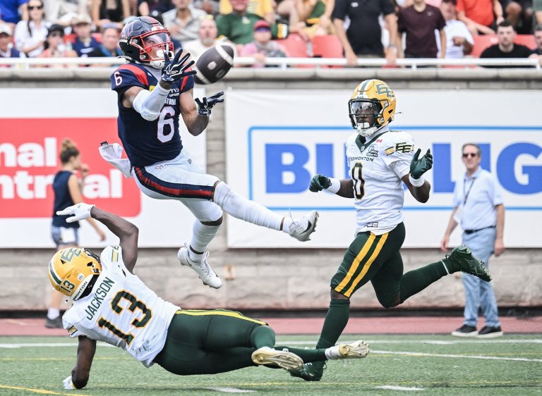 Receivers Philpot, Johnson, Coxie named CFL's top players for Week 10 | iNFOnews.ca
