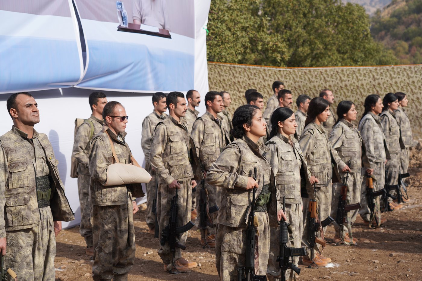 Kurdish rebel group PKK says it is withdrawing its fighters from Turkey to Iraq | iNFOnews.ca