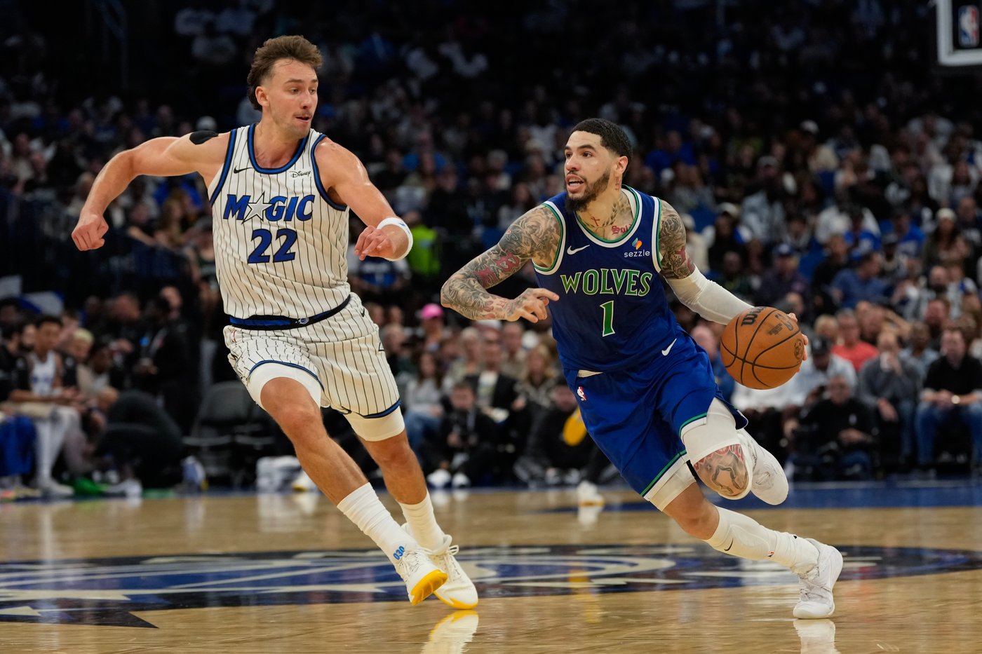 Despite low output from Anthony Edwards, Timberwolves dominate glass and roll Magic 115-93 | iNFOnews.ca