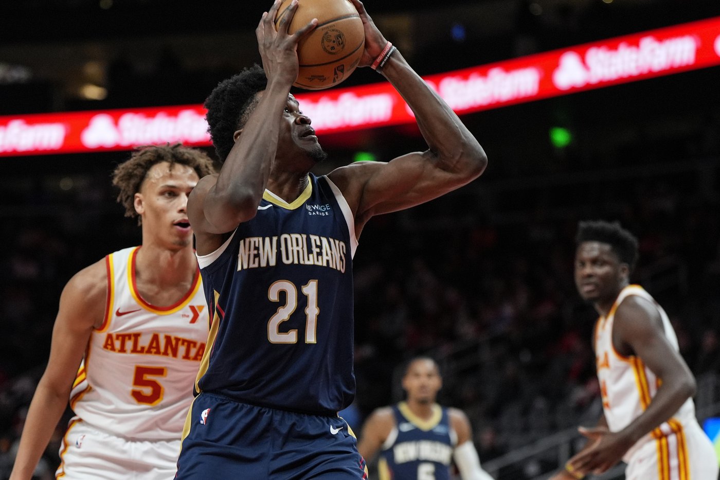 Hawks beat skidding Pelicans 124-112 to extend win streak to 4 games | iNFOnews.ca Hawks beat skidding Pelicans 124-112 to extend win streak to 4 games | iNFOnews.ca