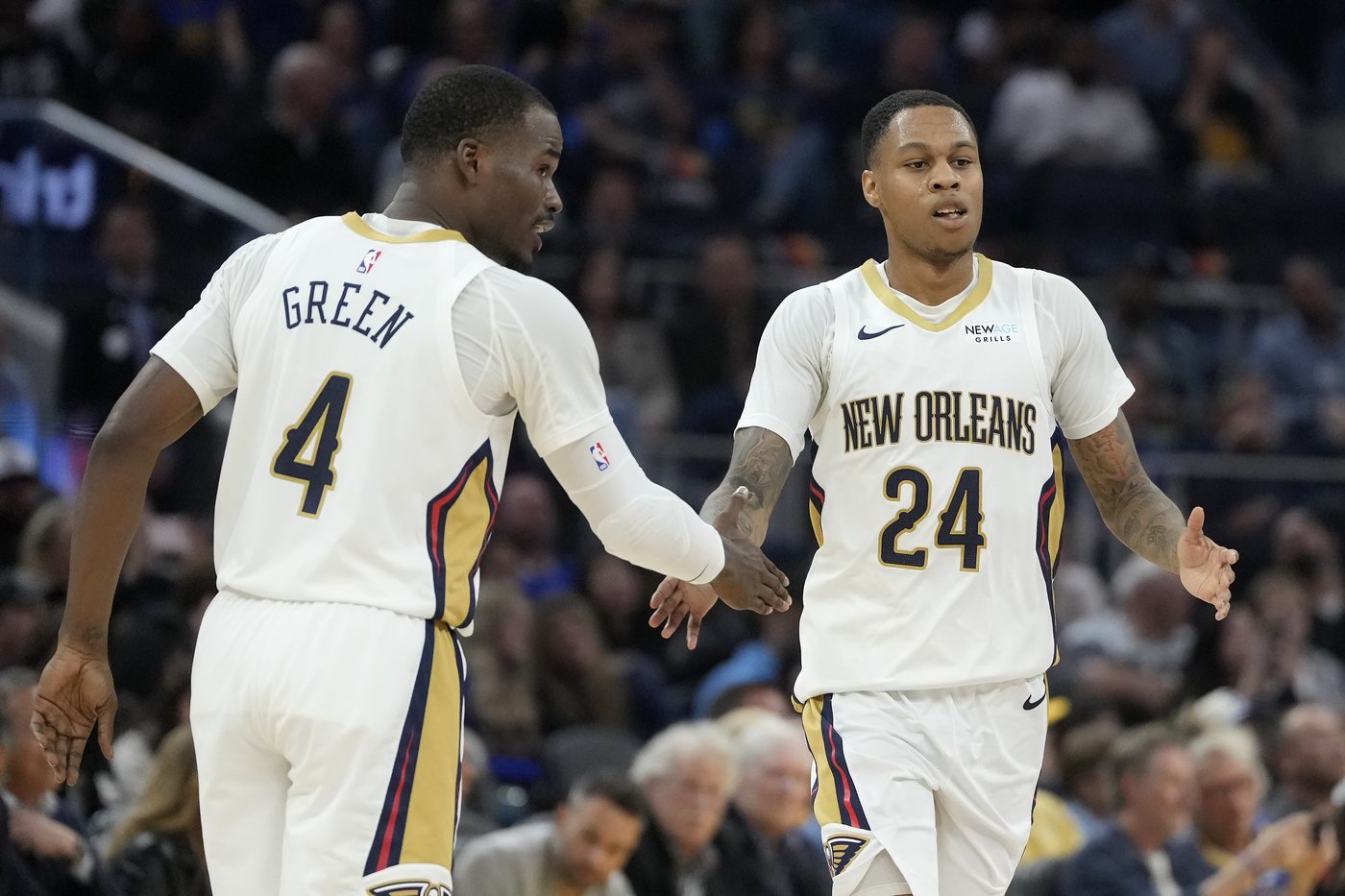 Trayce Jackson-Davis, Draymond Green lead Warriors to second straight win against Pelicans | iNFOnews.ca Trayce Jackson-Davis, Draymond Green lead Warriors to second straight win against Pelicans | iNFOnews.ca