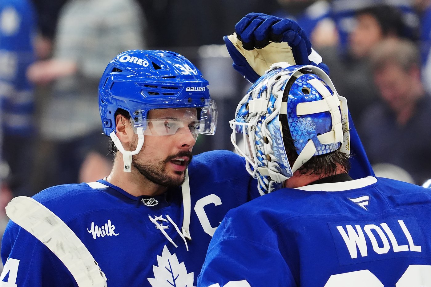 Matthews thrilled with Sundin's special appearance to recognize goals record | iNFOnews.ca