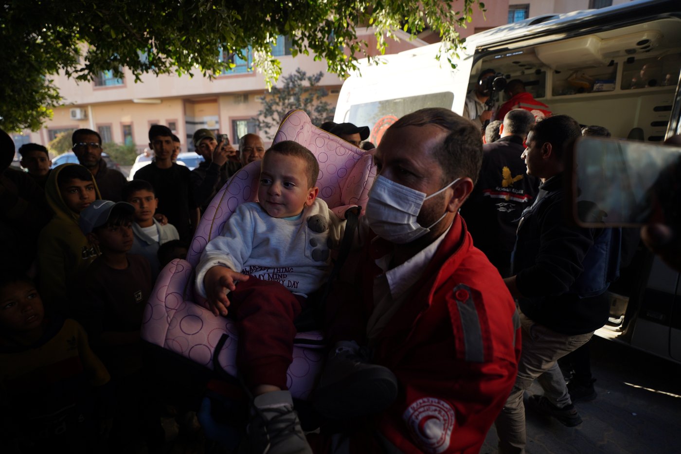 Evacuated from Gaza as newborns, a group of Palestinian toddlers returns to an uncertain future | iNFOnews.ca