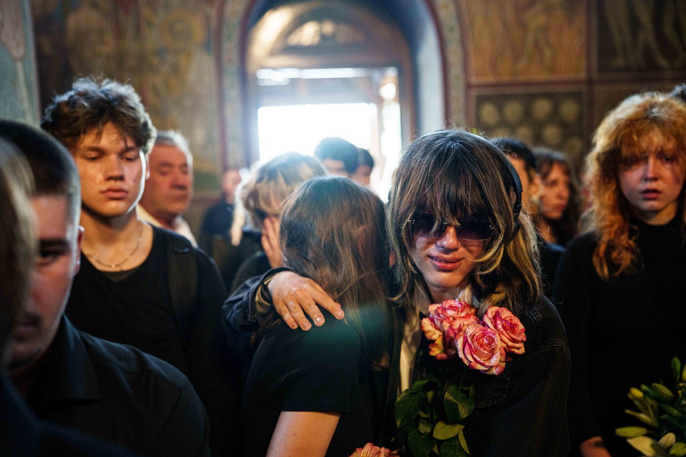 Kyiv holds a funeral for 2 young sisters killed by a Russian missile strike | iNFOnews.ca Kyiv holds a funeral for 2 young sisters killed by a Russian missile strike | iNFOnews.ca