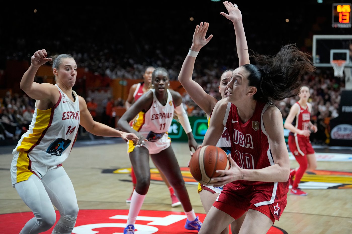 US women are back in the FIBA World Cup final after a gritty 76-66 win over Spain | iNFOnews.ca US women are back in the FIBA World Cup final after a gritty 76-66 win over Spain | iNFOnews.ca
