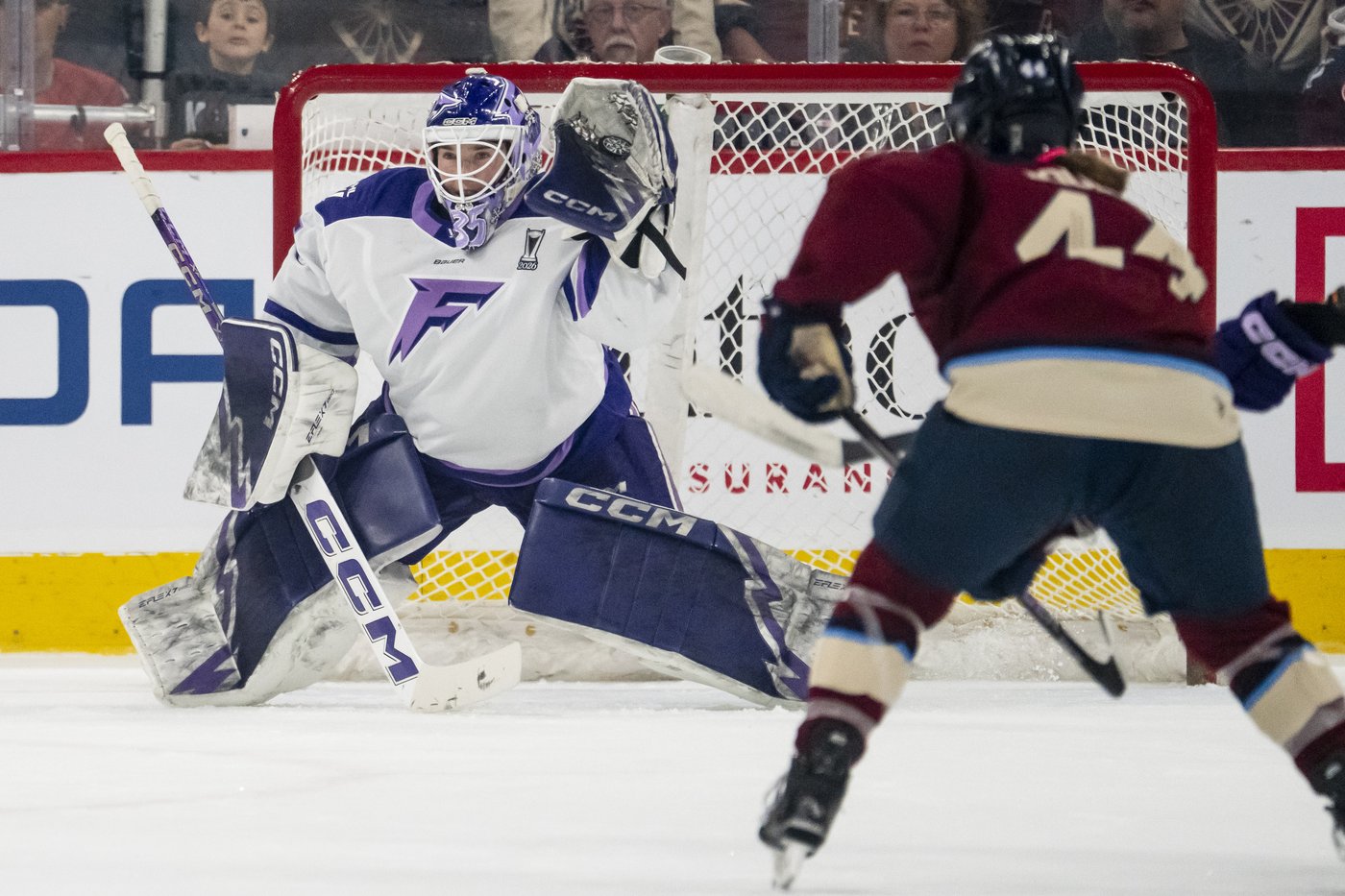 Poulin scores in third overtime as Victoire beat Frost 1-0 to tie PWHL series | iNFOnews.ca Poulin scores in third overtime as Victoire beat Frost 1-0 to tie PWHL series | iNFOnews.ca