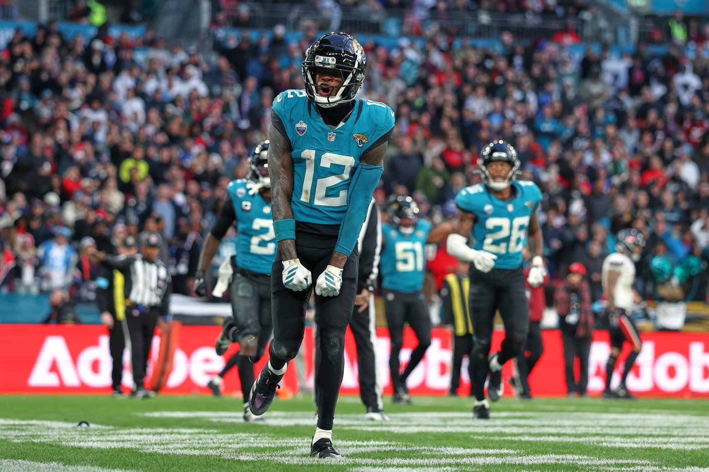 Two-way star Travis Hunter scores TD and makes interception in Jags’ 34-31 loss in London | iNFOnews.ca Two-way star Travis Hunter scores TD and makes interception in Jags’ 34-31 loss in London | iNFOnews.ca