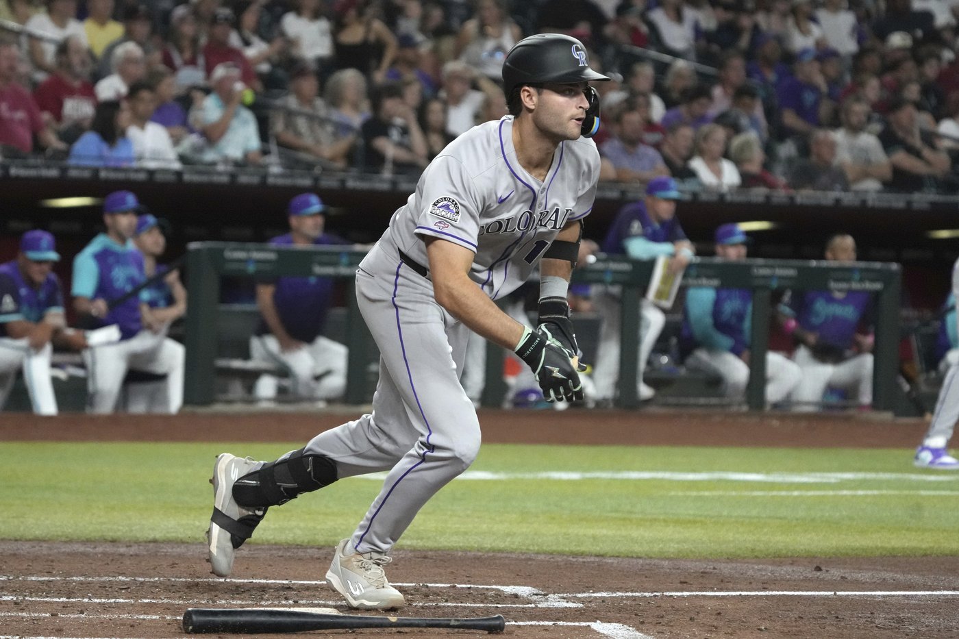 Kyle Karros, son of 1992 NL Rookie of the Year Eric Karros, hits RBI single in first MLB at-bat | iNFOnews.ca Kyle Karros, son of 1992 NL Rookie of the Year Eric Karros, hits RBI single in first MLB at-bat | iNFOnews.ca