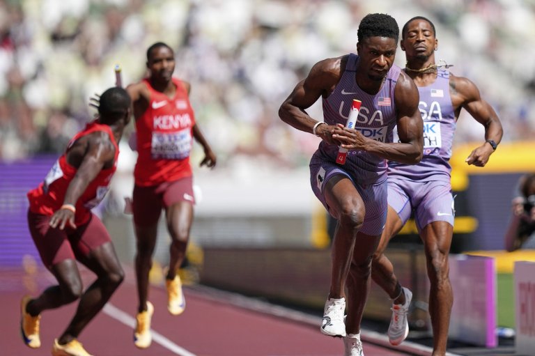 A day later, US 4x400 relay team gets a second chance and moves to the final at worlds | iNFOnews.ca