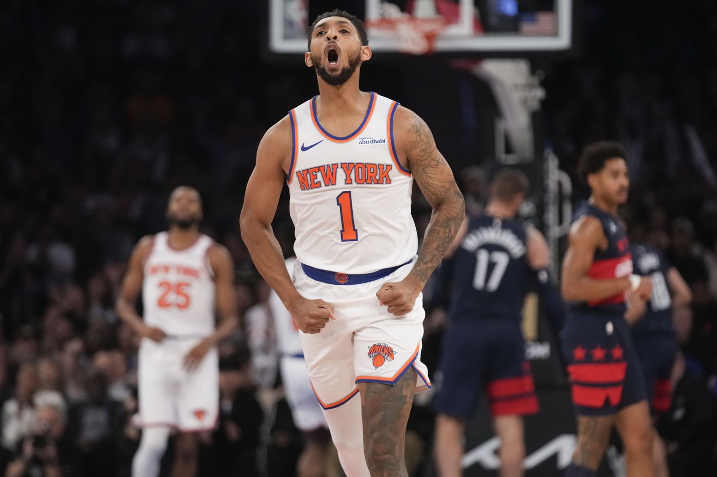 Brunson, Towns help Knicks roll to a 134-106 win that extends' Wizards' losing streak to 9 | iNFOnews.ca Brunson, Towns help Knicks roll to a 134-106 win that extends' Wizards' losing streak to 9 | iNFOnews.ca