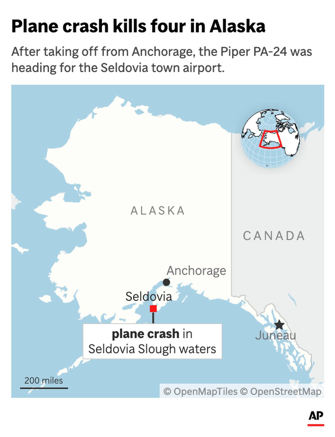 Former mayor of town in Alaska among 4 men killed in a small plane crash | iNFOnews.ca