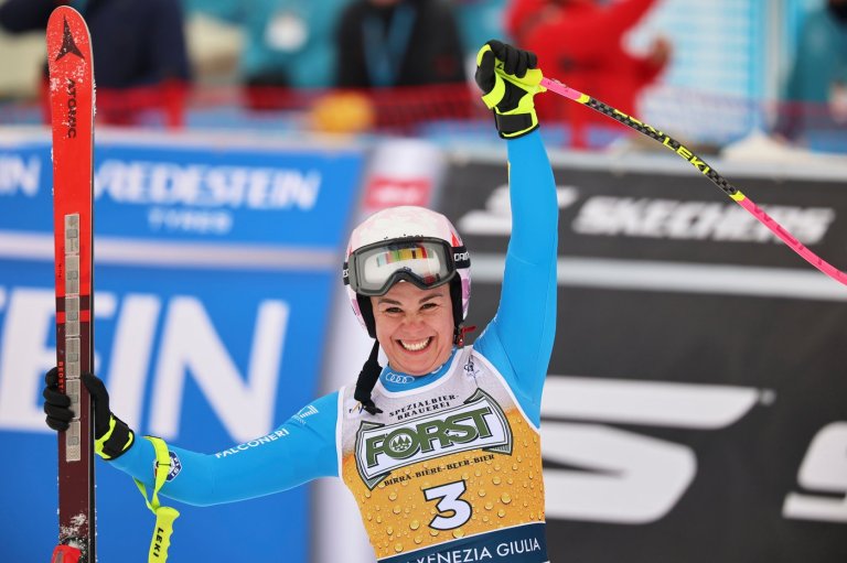 Nicol Delago poised to earn Italy's ski team another win. Lindsey Vonn 3rd in downhill | iNFOnews.ca