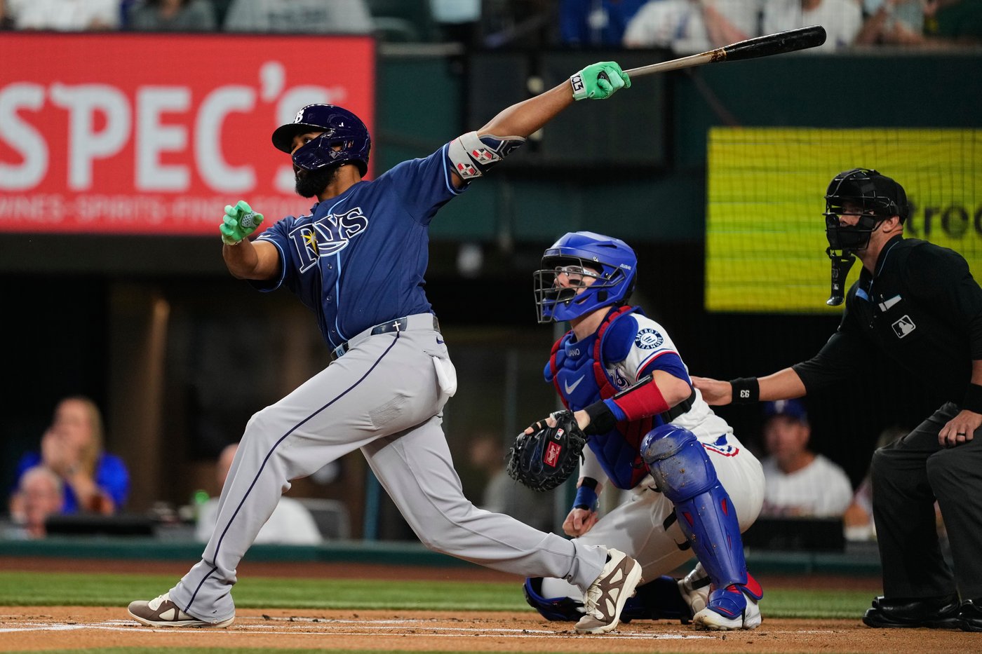 Aranda hits 3-run homer in the 10th to give Rays a 6-3 win over the Rangers | iNFOnews.ca