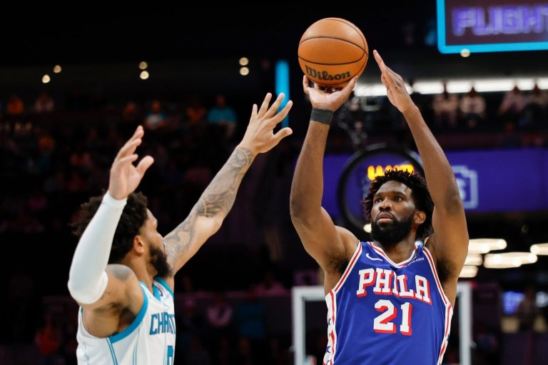 Embiid, George rally 76ers' to 118-114 win over Hornets, snap Charlotte's 5-game win streak | iNFOnews.ca