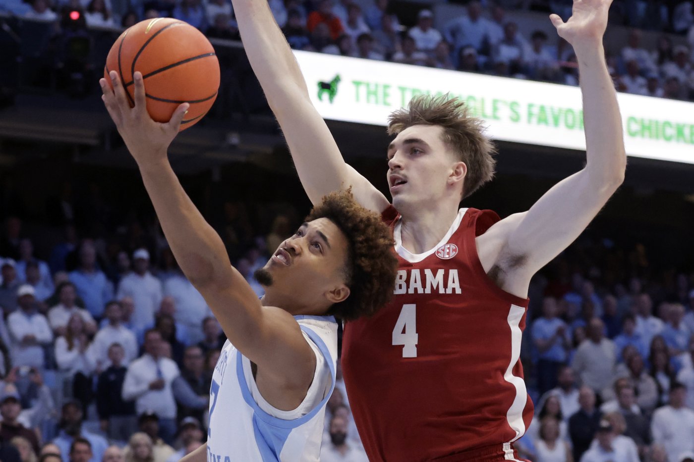 No. 10 Alabama beats No. 20 North Carolina 94-79 in the ACC-SEC Challenge | iNFOnews.ca