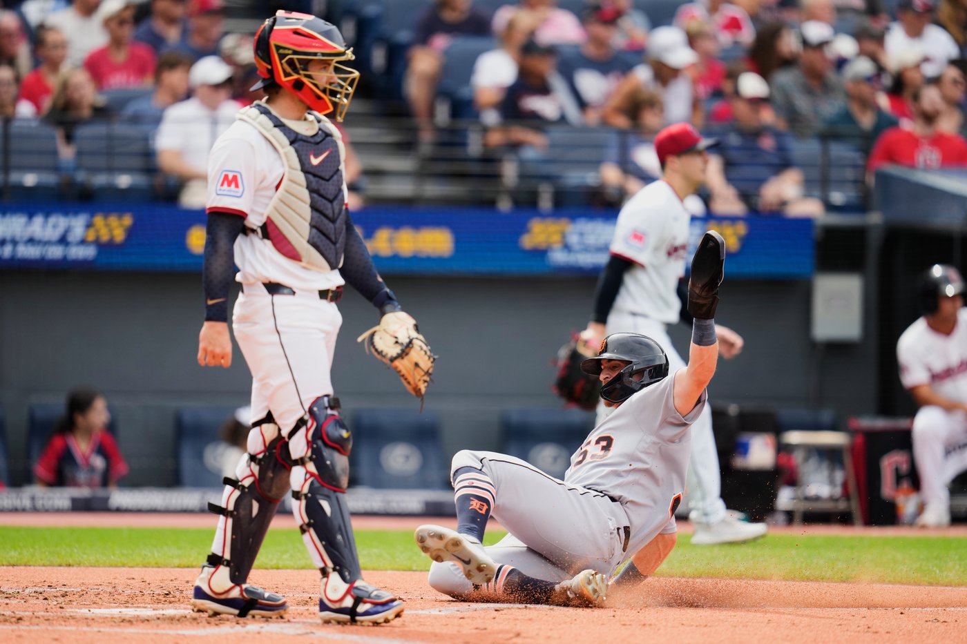 Rocchio becomes 6th player with grand slam, walk-off homer in same game, Guardians beat Tigers 7-6 | iNFOnews.ca