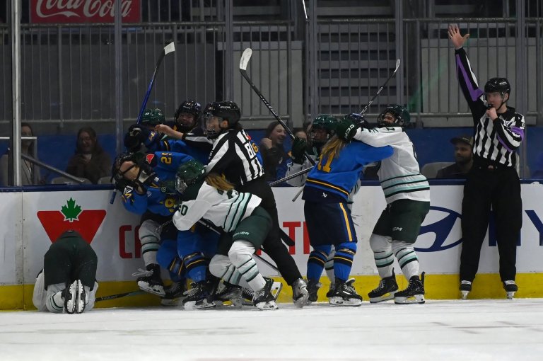 PWHL suspends Sceptres forward Van Wieren, fines Fleet defender MacKinnon $500 | iNFOnews.ca