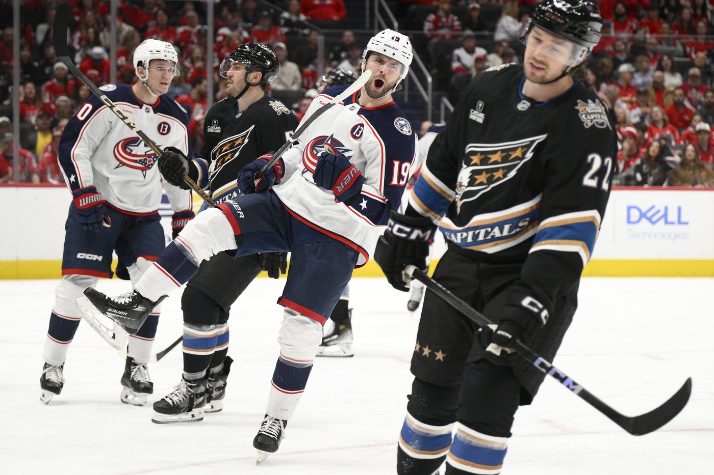 Adam Fantilli scores twice as the Blue Jackets beat the Capitals to remain in playoff contention | iNFOnews.ca