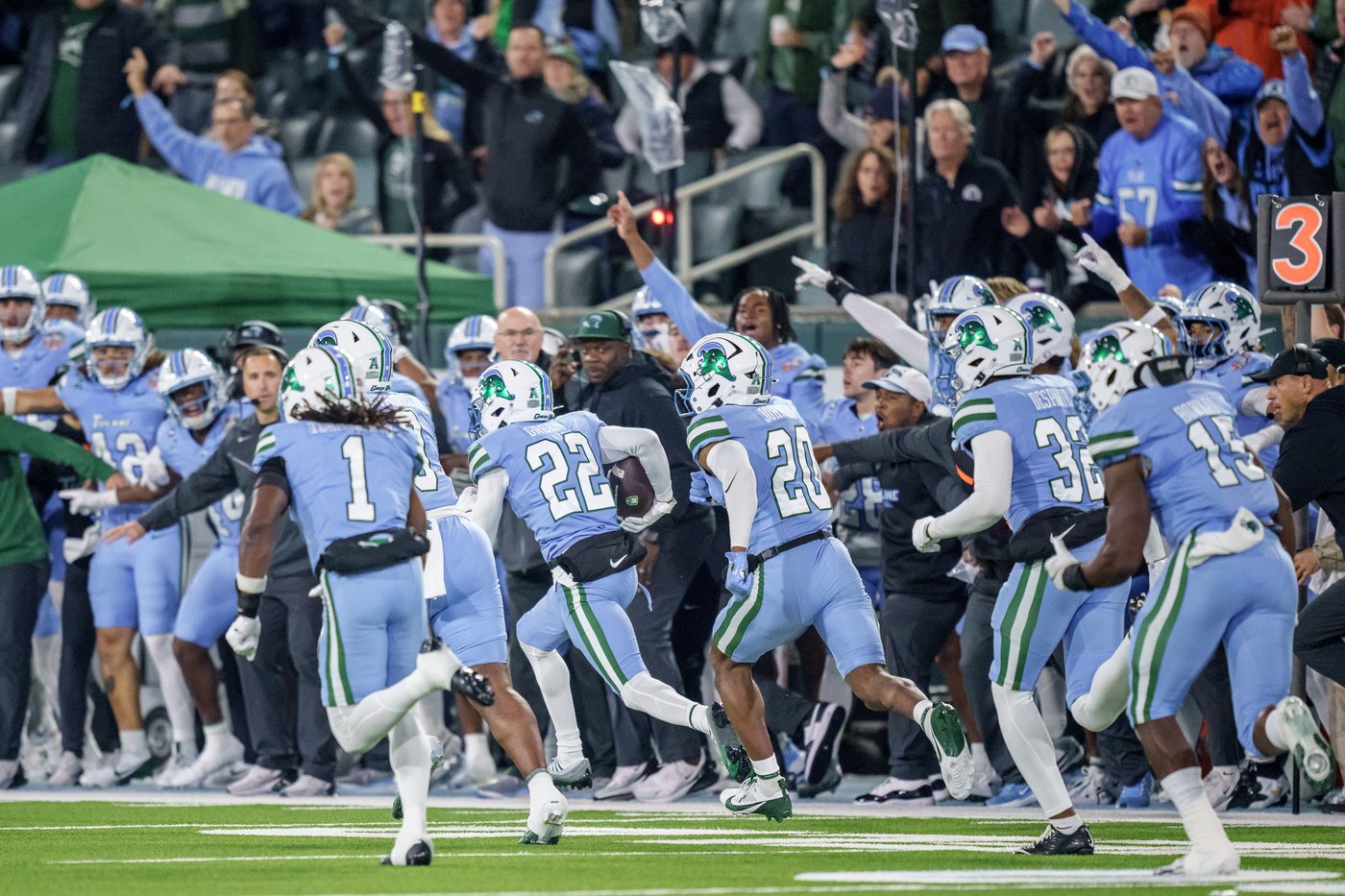 No. 21 Tulane beats No. 20 North Texas 34-21 to win American Conference title | iNFOnews.ca No. 21 Tulane beats No. 20 North Texas 34-21 to win American Conference title | iNFOnews.ca
