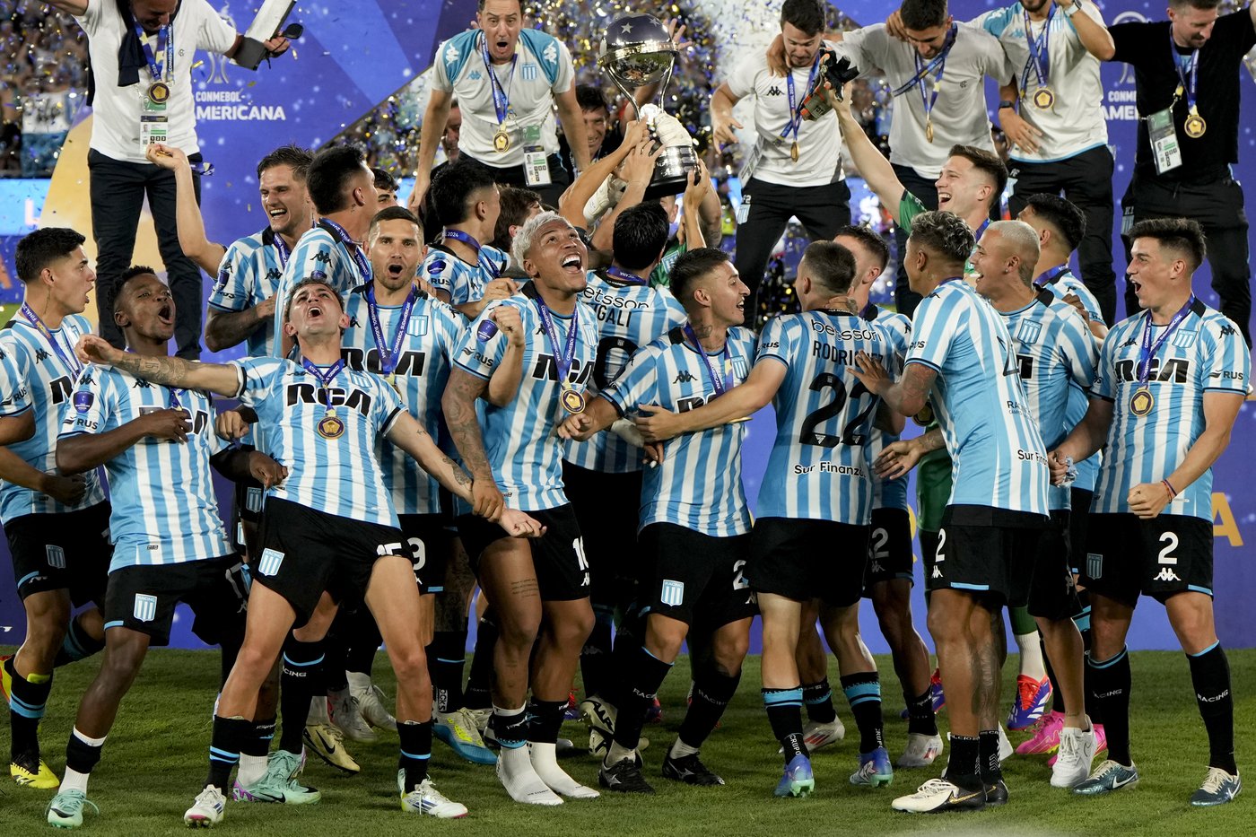 Argentina's Racing wins its first Copa Sudamericana championship by beating Brazil's Cruzeiro 3-1 | iNFOnews.ca