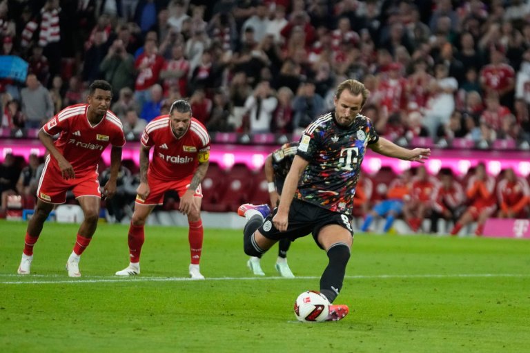 Harry Kane blazes to 100 Bundesliga goals in record time as Bayern goes 3-0 up vs Union Berlin | iNFOnews.ca