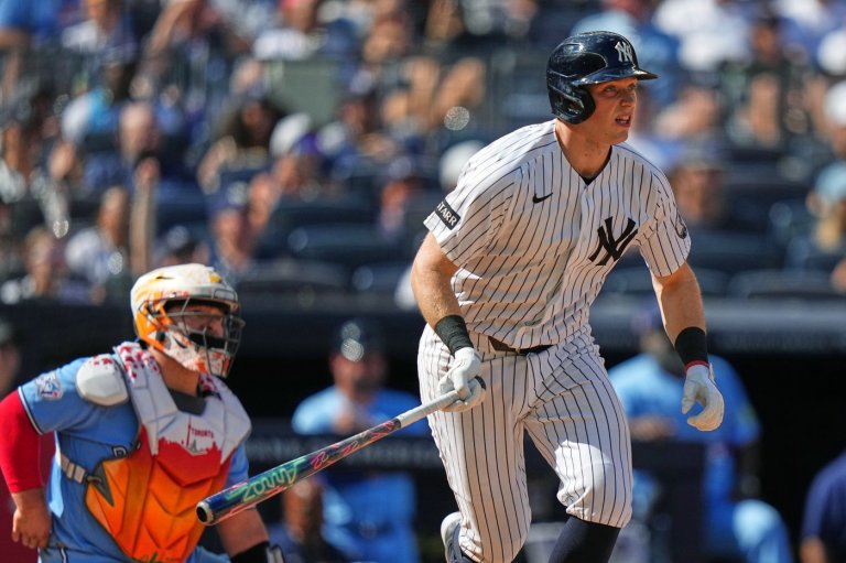 Ben Rice hits two-run single to cap 3-run sixth as Yankees pull away for 8-3 victory over Blue Jays | iNFOnews.ca