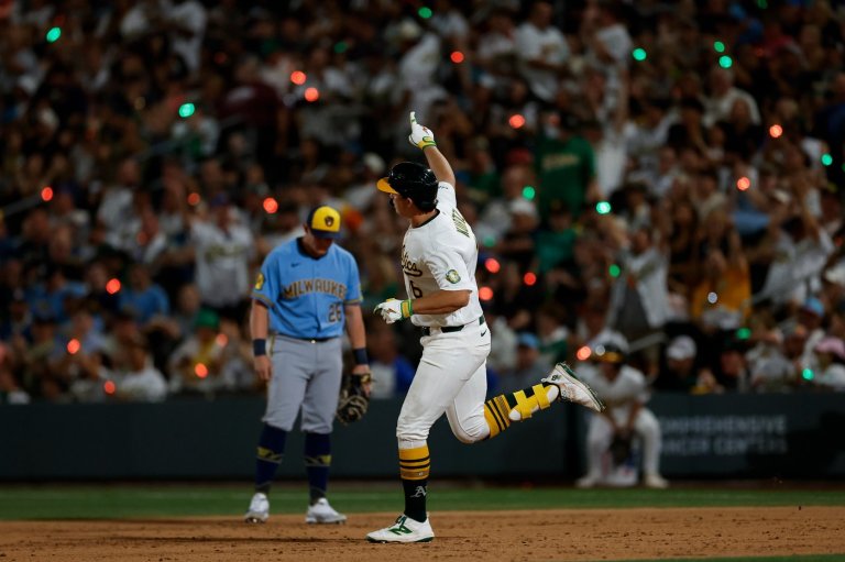 Athletics say hello to eventual Vegas fanbase with an explosive 15-14, 12-inning game | iNFOnews.ca
