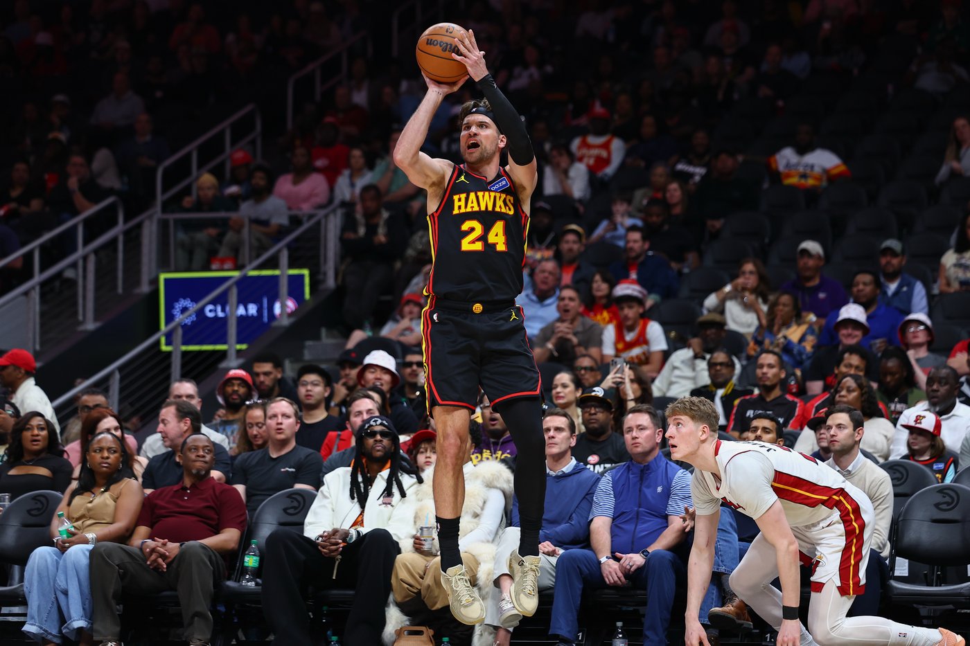Herro scores 24 points in return to help the Heat beat the Hawks 128-97 | iNFOnews.ca