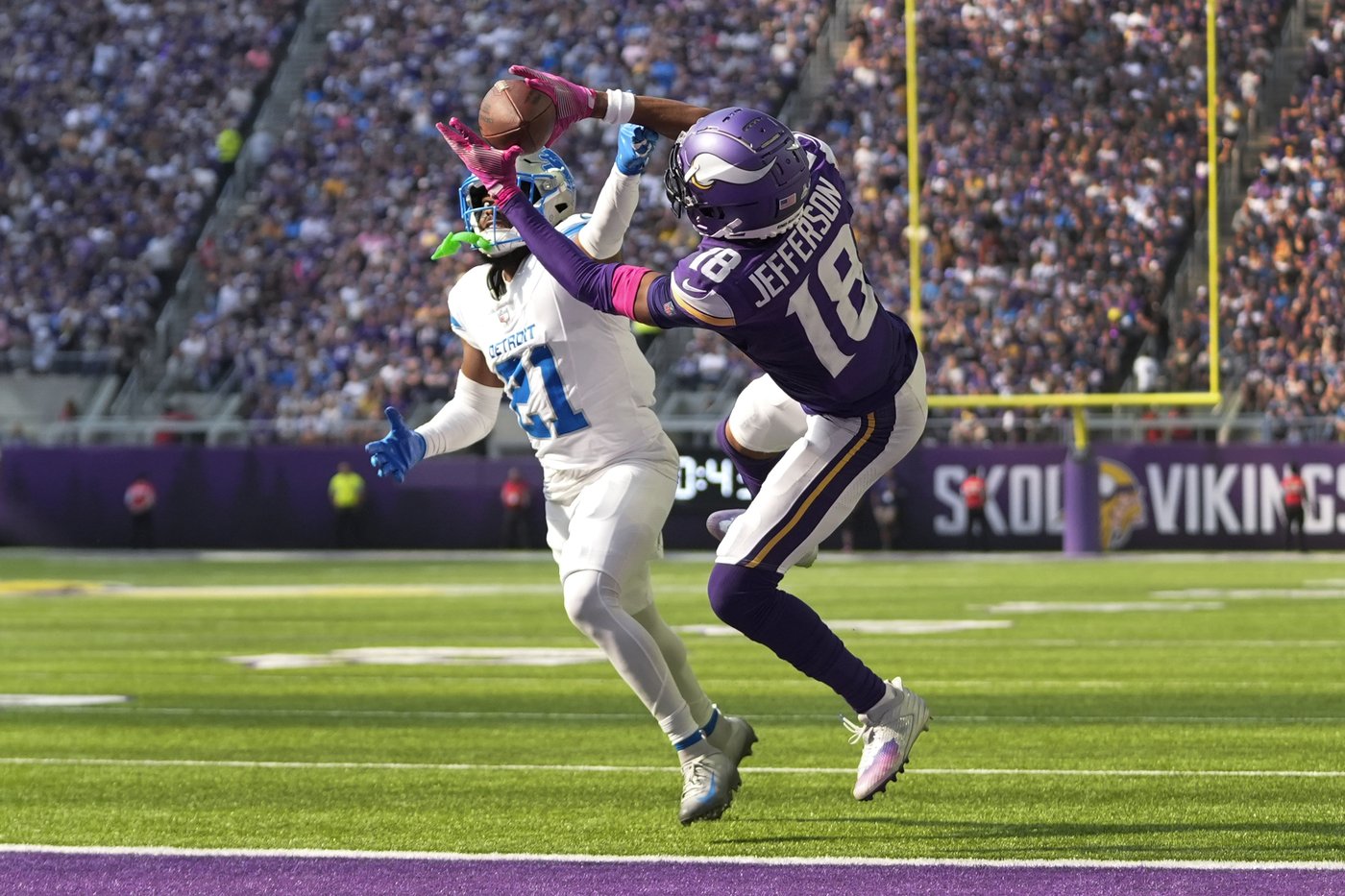 Jefferson sees longer gains for Vikings ahead, 'sick of having these 80, 90-yard games' | iNFOnews.ca Jefferson sees longer gains for Vikings ahead, 'sick of having these 80, 90-yard games' | iNFOnews.ca