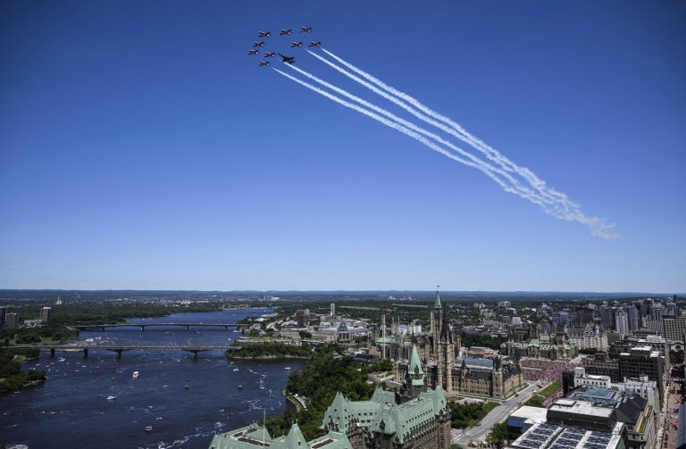 Canadian, American air forces to conduct joint flypast in Ottawa for Fourth of July | iNFOnews.ca