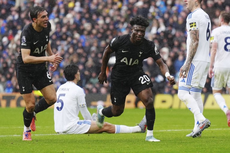 Kudus scores his first Tottenham goal in 2-1 win over Leeds | iNFOnews.ca