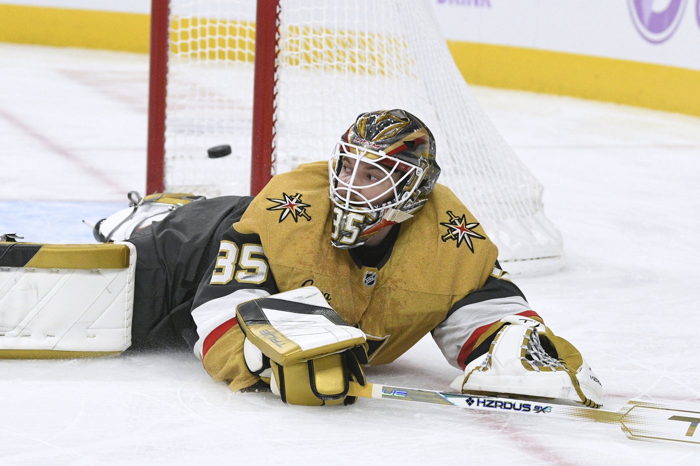 Jaxson Stauber registers first shut out of his career, Utah blanks Golden Knights, 6-0 | iNFOnews.ca