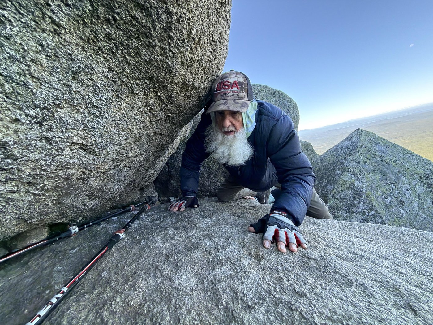 Photos show oldest hiker reclaiming Appalachian Trail record at 91 | iNFOnews.ca