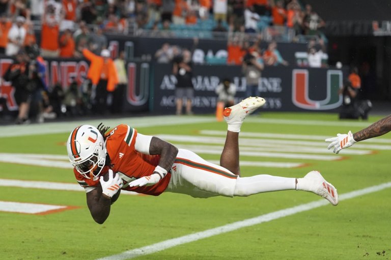 Mark Fletcher Jr. playing inspired ball for unbeaten Miami about a year after father's death | iNFOnews.ca
