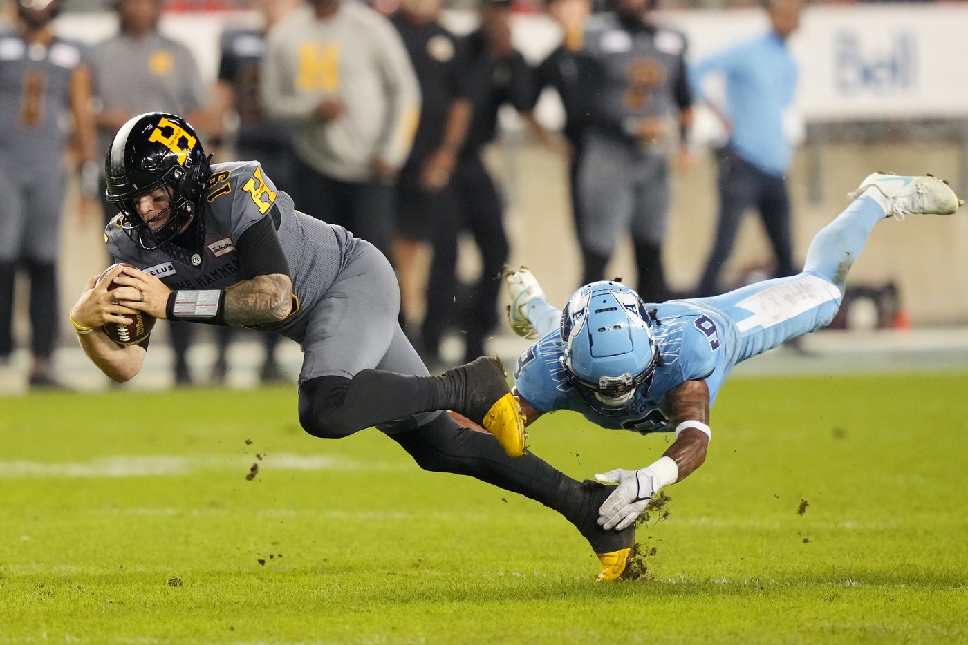 Liegghio's late field goal earns Ticats 33-31 win over Argos | iNFOnews.ca Liegghio's late field goal earns Ticats 33-31 win over Argos | iNFOnews.ca