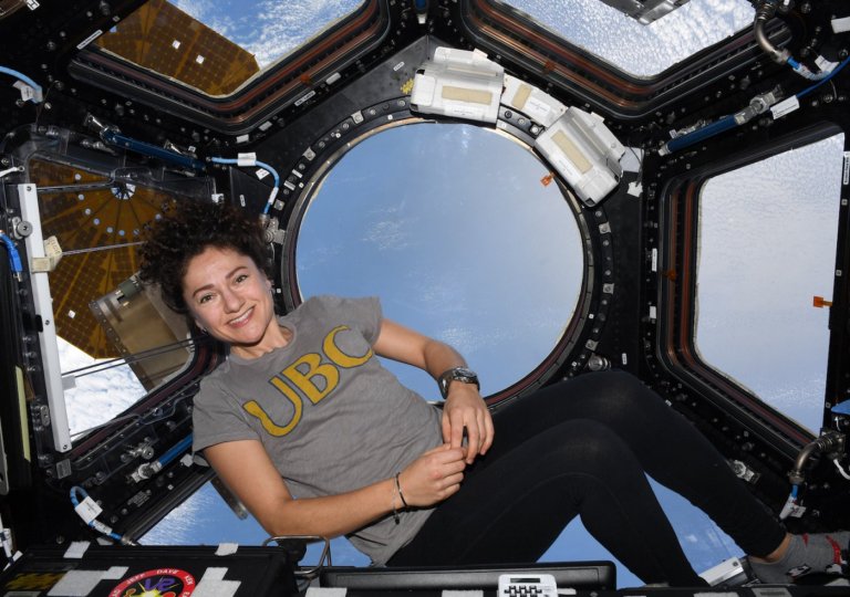 Astronaut and UBC alumna answers questions from space | iNFOnews.ca
