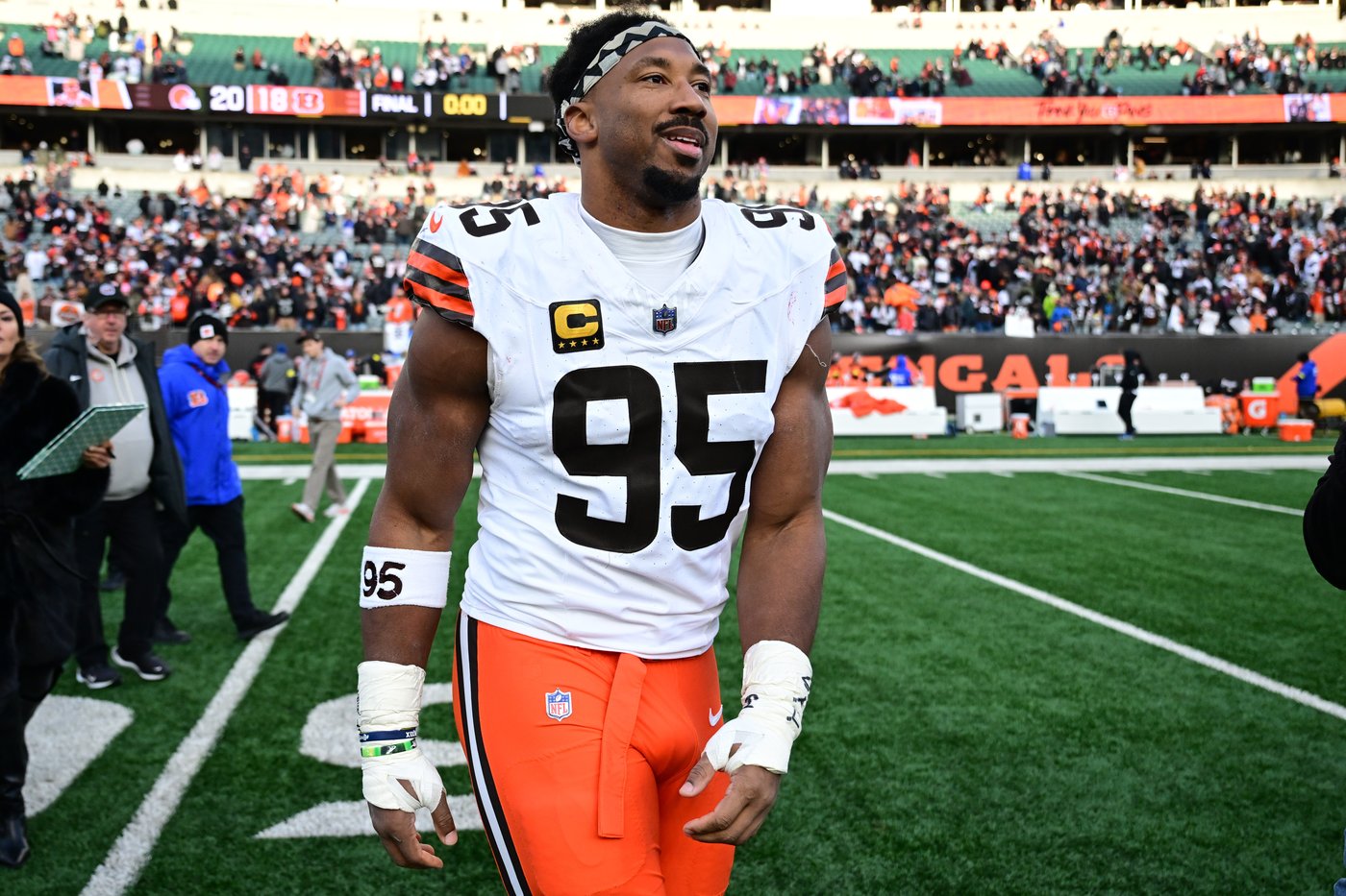 Myles Garrett follows Micah Parsons' path as the latest star player traded in his prime | iNFOnews.ca