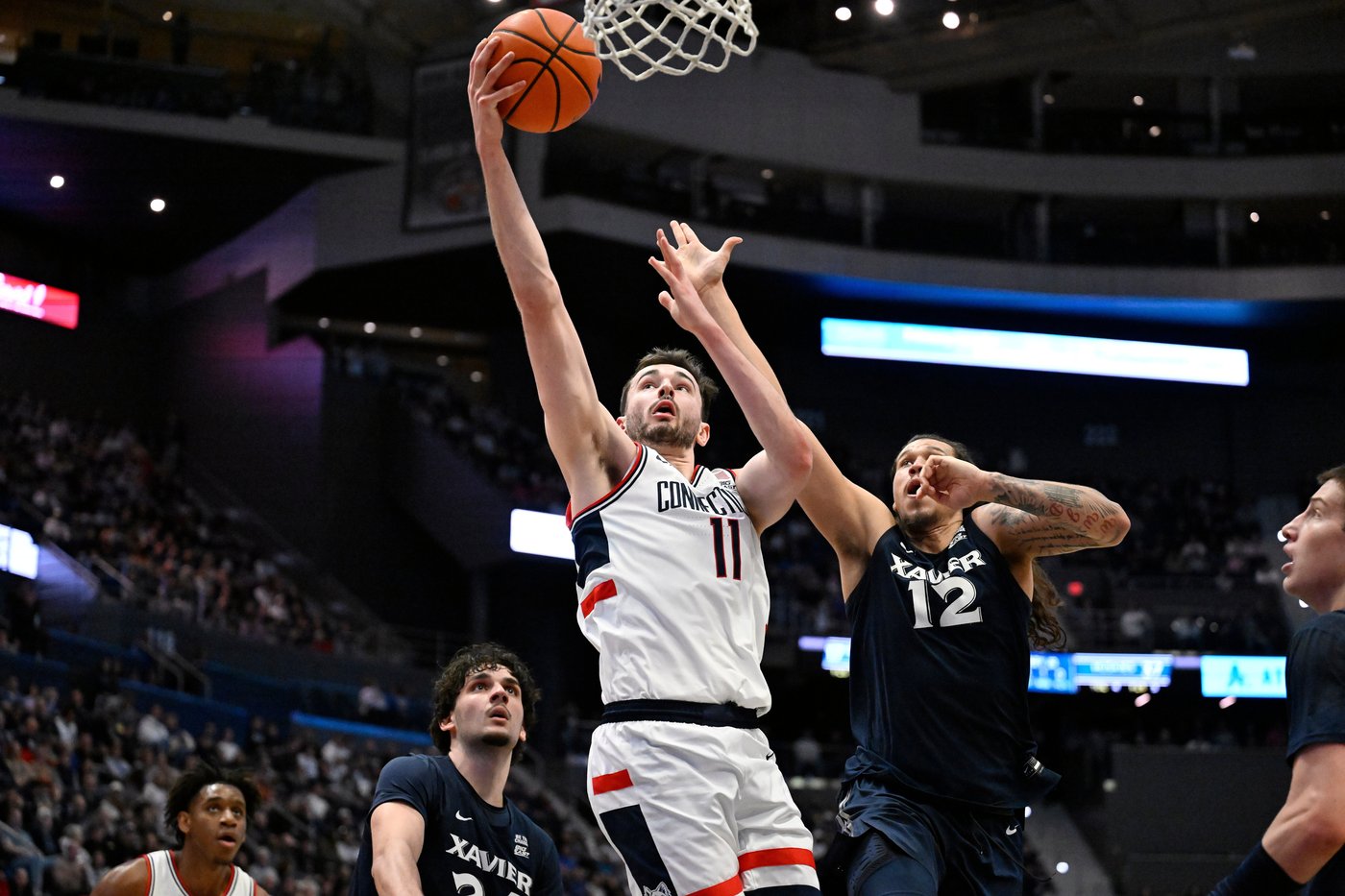No. 3 UConn remains perfect in Big East play and extends winning streak to 18 by rolling past Xavier | iNFOnews.ca No. 3 UConn remains perfect in Big East play and extends winning streak to 18 by rolling past Xavier | iNFOnews.ca