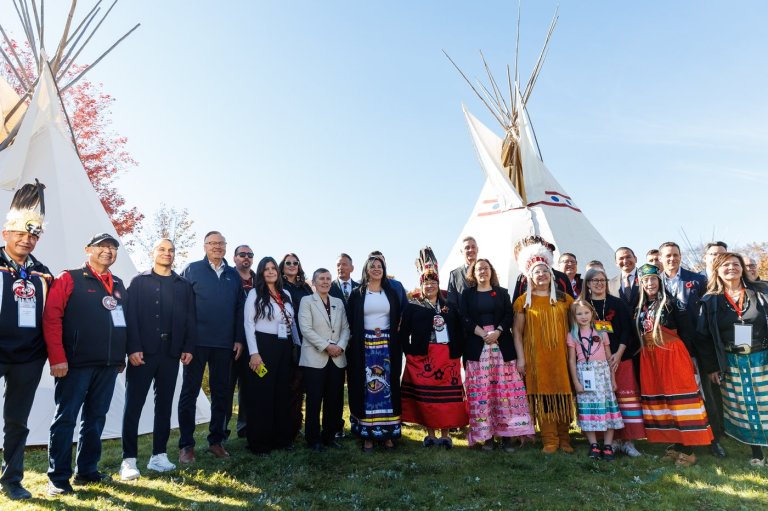 First Nations, minister and premiers gather for day of ceremony | iNFOnews.ca