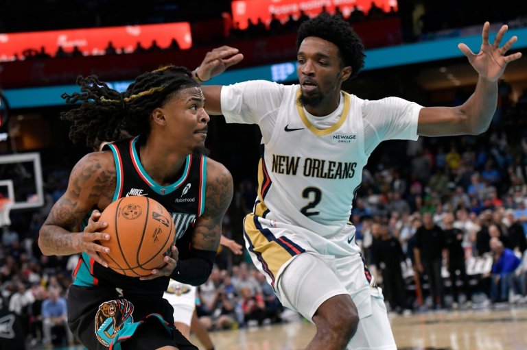 Morant scores 35 points, Memphis uses a third-quarter rally to beat New Orleans 128-122 | iNFOnews.ca