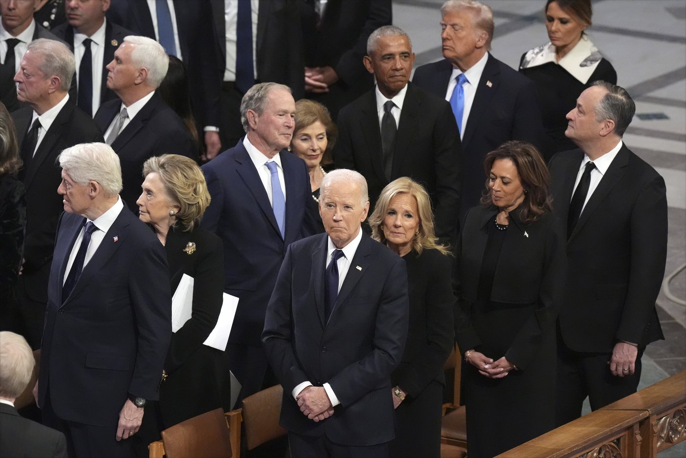 From Carter's funeral, an American snapshot: A singular image, 5 presidents, 379 years of history | iNFOnews.ca