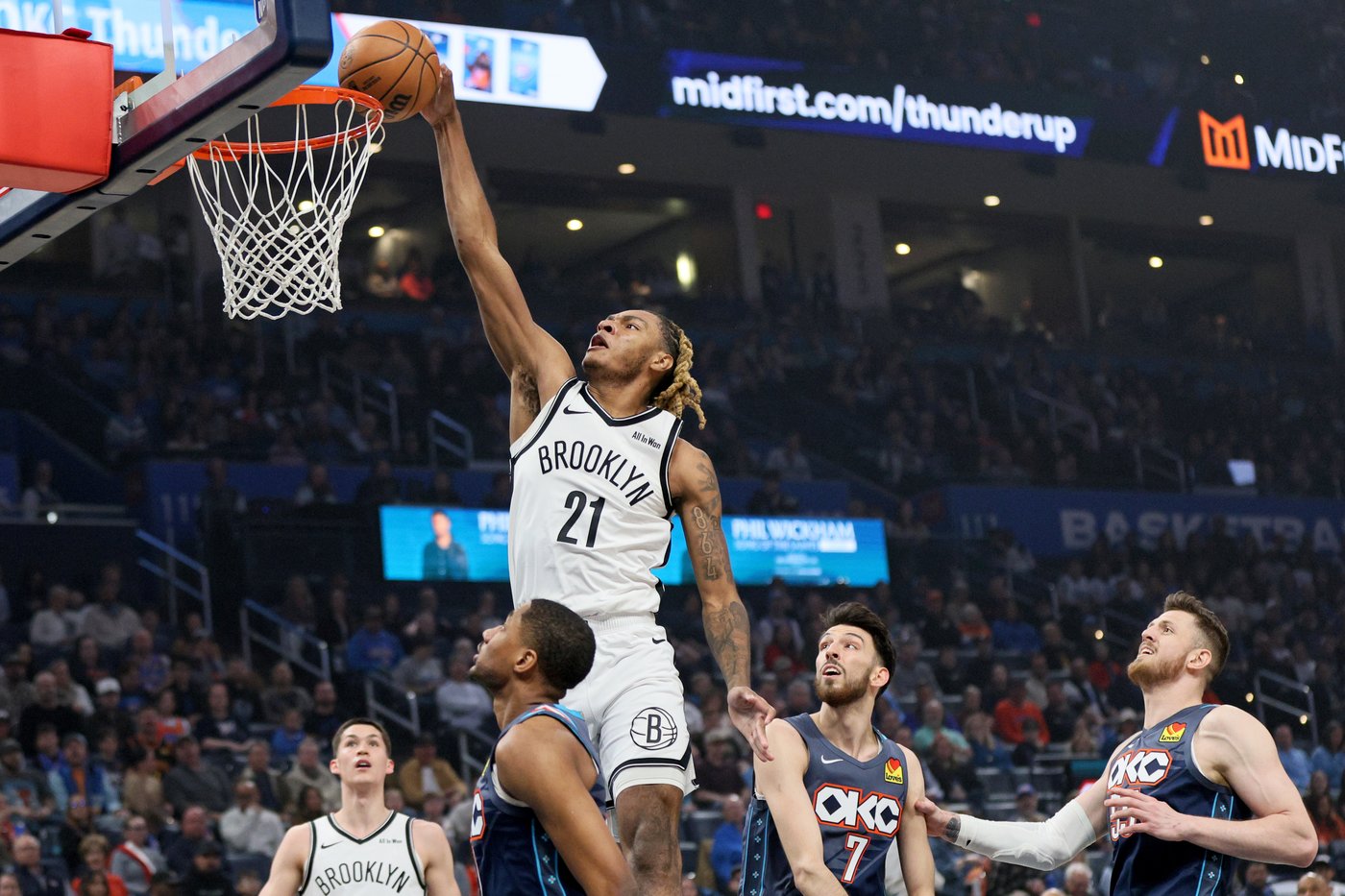 New acquisition Jared McCain scores 21 as the Thunder beat the Nets 105-86 | iNFOnews.ca