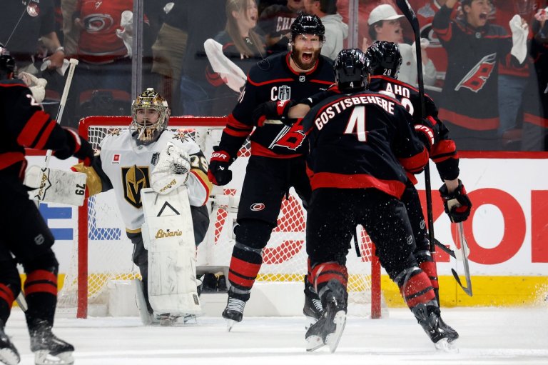 Jarvis' OT goal gives the Hurricanes a stunning comeback in the Stanley Cup Final | iNFOnews.ca
