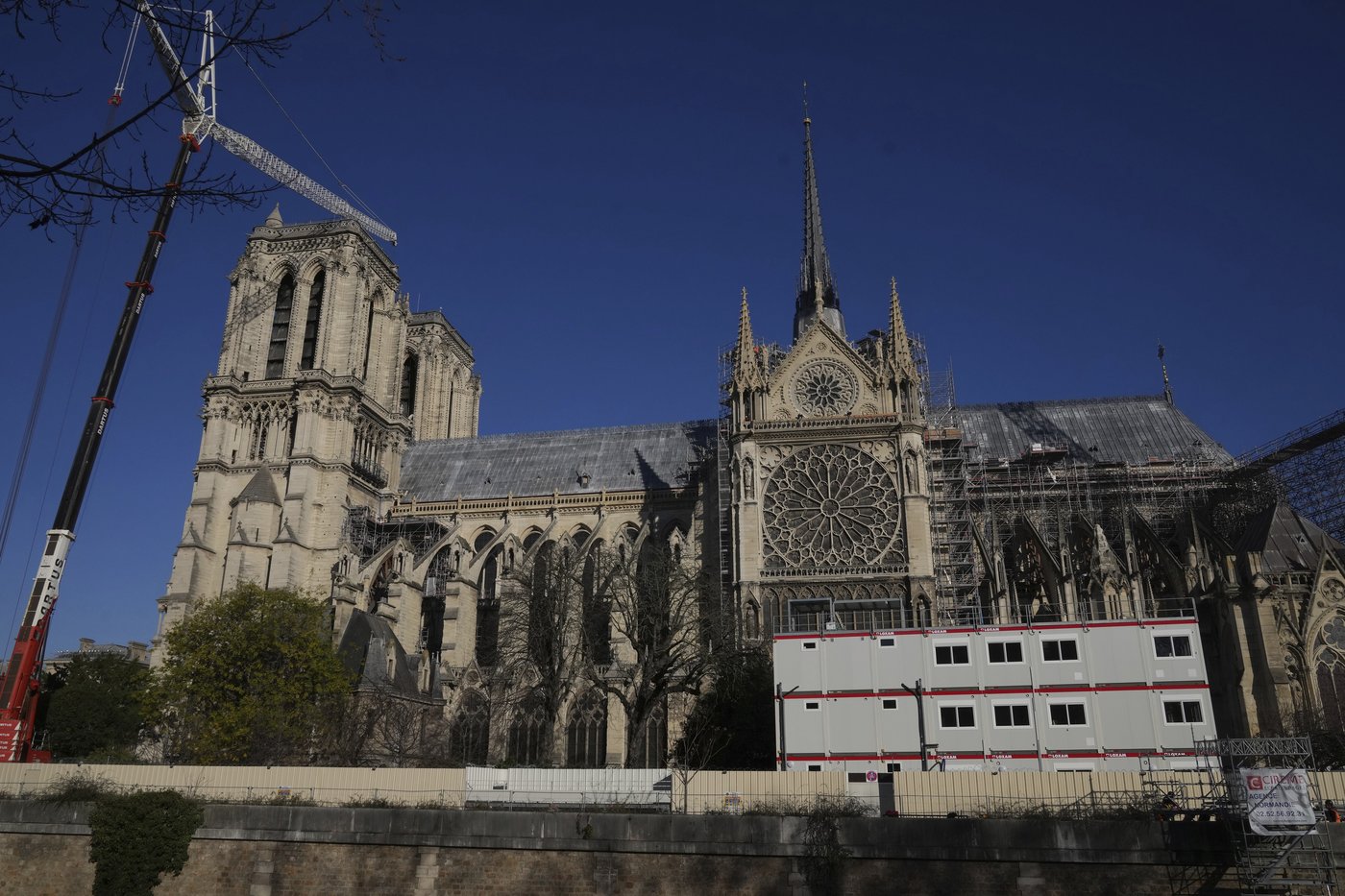 Notre Dame primps for its grand post-blaze return. But why does the cathedral look unfinished? | iNFOnews.ca