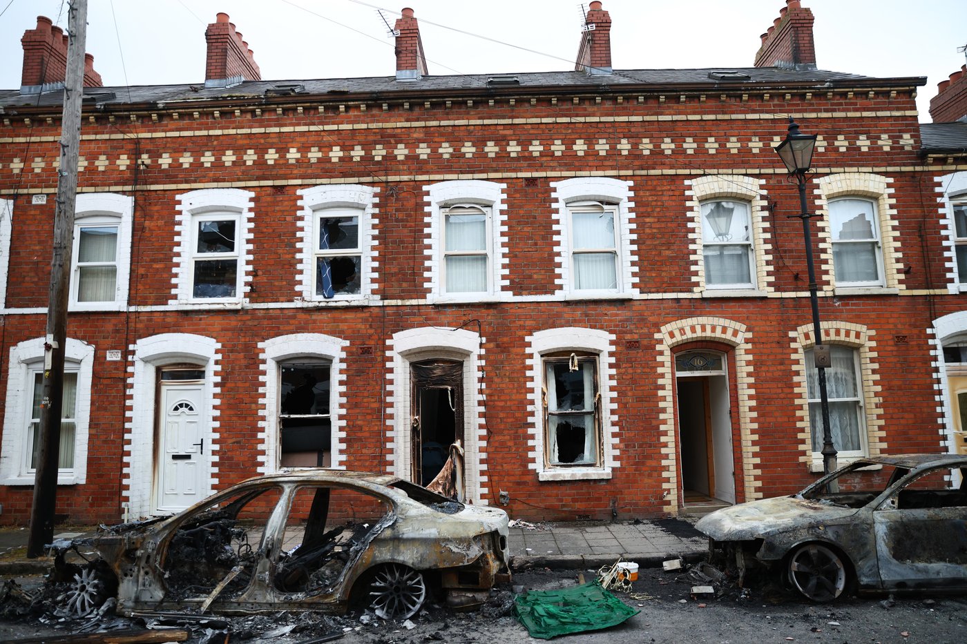 Photos show the aftermath of anti-immigration protests in Northern Ireland | iNFOnews.ca