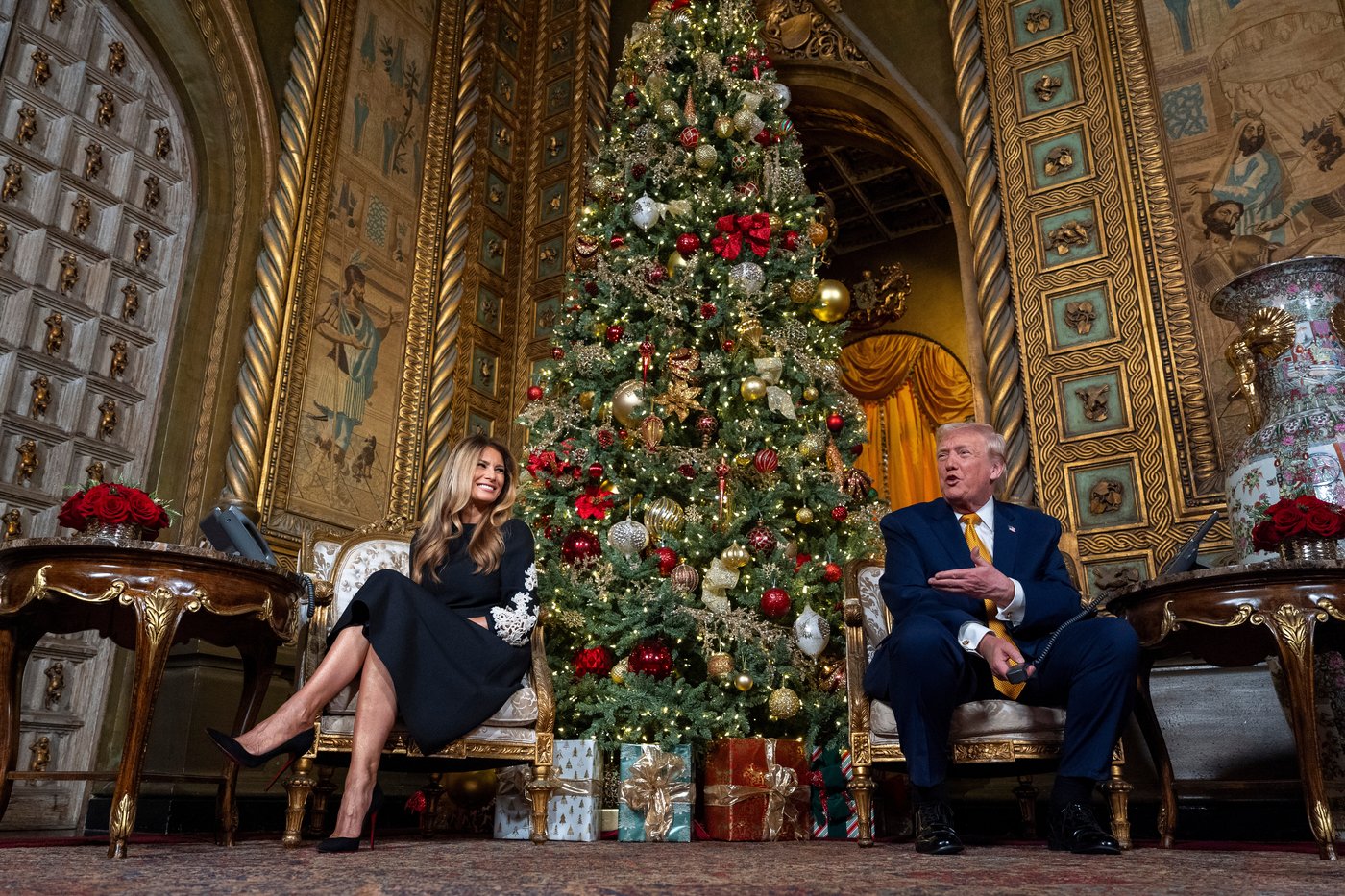 Trump warns against infiltration by a 'bad Santa,' defends coal in jovial Christmas calls with kids | iNFOnews.ca
