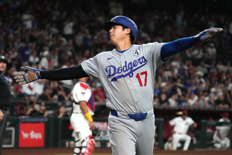 Ohtani stays hot, Freeman hits 2-run homer and the Dodgers beat the D-backs 6-5 | iNFOnews.ca
